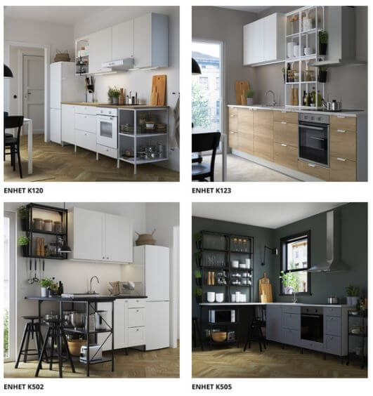 ikea enhet küche vs metod